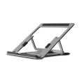 Customized Aluminium Lazy Paper Thin Desk Notebook Laptop Cooling Stand Holder